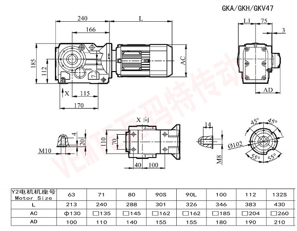 KA KH KV47減速機(jī) KA KH KV47減速機(jī)